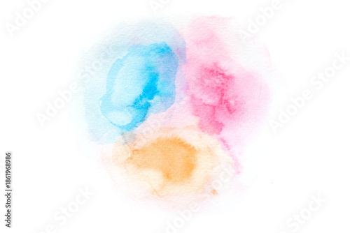 abstract watercolor hand painted background
