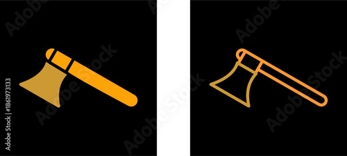 Wood Cutter Vector Icon