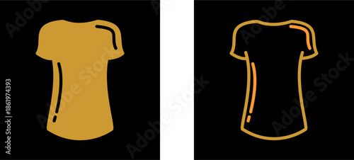 Ladies Shirt Vector Icon