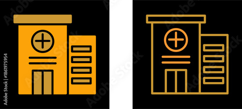 Hospital Vector Icon