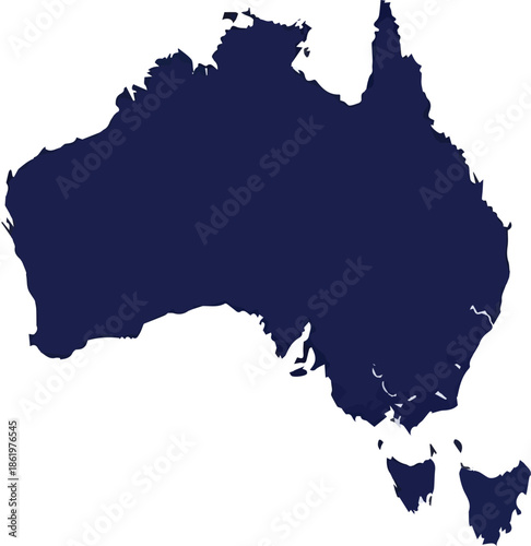 Australia Silhouette vector.eps