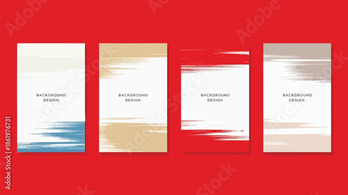 Vibrant background design templates for creative projects and presentations