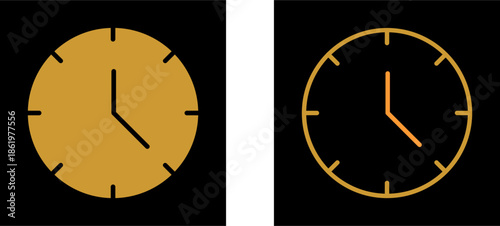 Clock Vector Icon