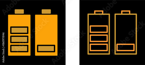 Batteries Vector Icon