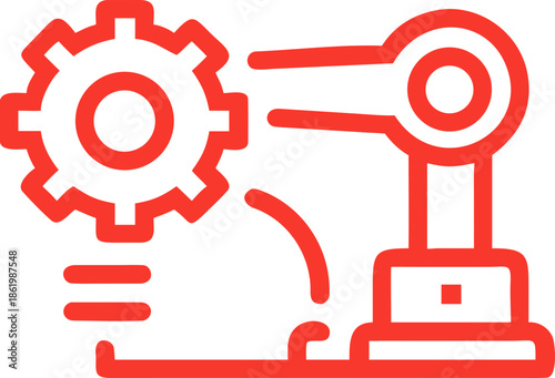work automation svg icon