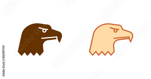 Bald Eagle Vector Icon