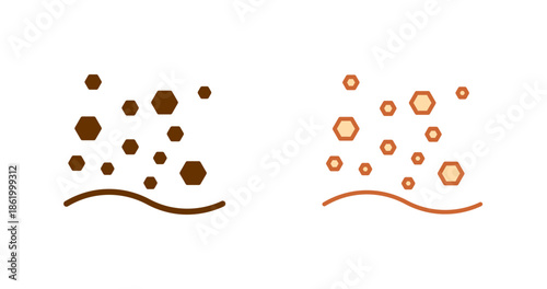 Cosmic Dust Vector Icon