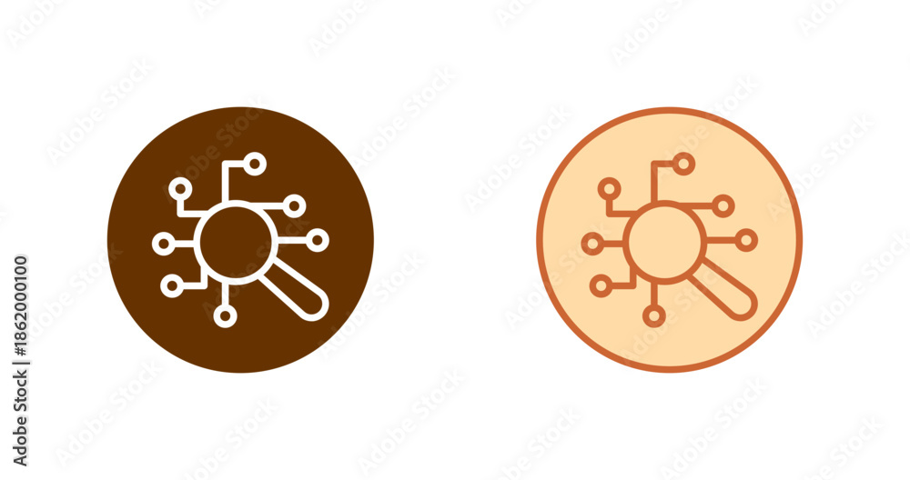 Obraz premium Digital Forensics Vector Icon