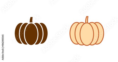 Pumpkin Vector Icon