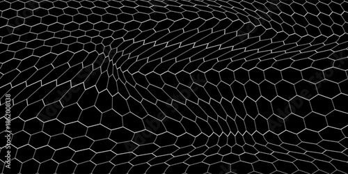 Curved net pattern. Seamless design for sportswear or equipment like soccer goals, volleyball nets, basketball hoops, hockey nets, and athletic gear. Vector net dynamic eps 10