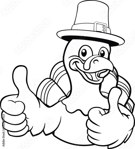 A turkey pilgrim hat Thanks...