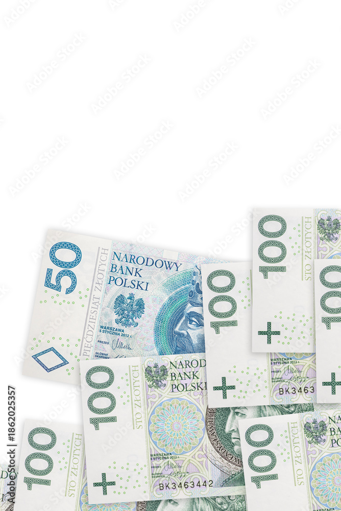 Obraz premium Polskie pieniądze