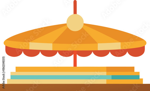 Pancake stack carnival celebration