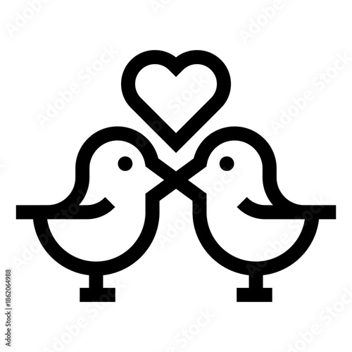 Love Bird Icon