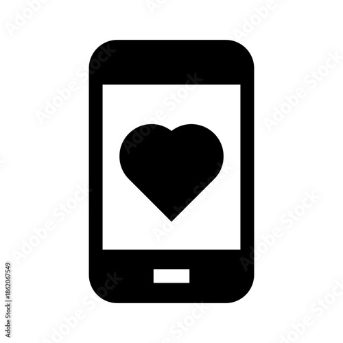 Phone Valentine Icon
