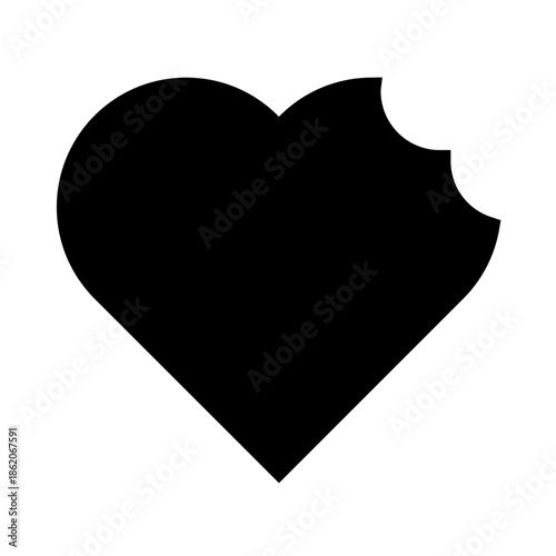 Eaten Heart Icon