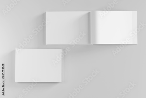 Two Landscape Magazine Mockup