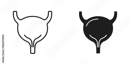 Minimalist Devil Horns Vector Illustration