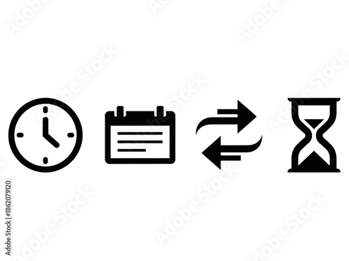 set time management icon