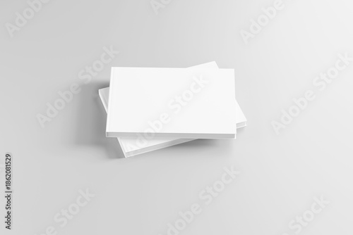 Two Landscape Magazine Mockup