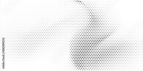 Black New Halftone Background Design eps10
