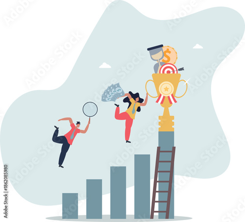 Employee incentive and motivation for job performance.Work appreciation and reward to boost productivity.life and employment of people.