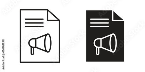 Content marketing icons in trendy flat style. symbol for your web site design, app, UI Vector EPS 10.