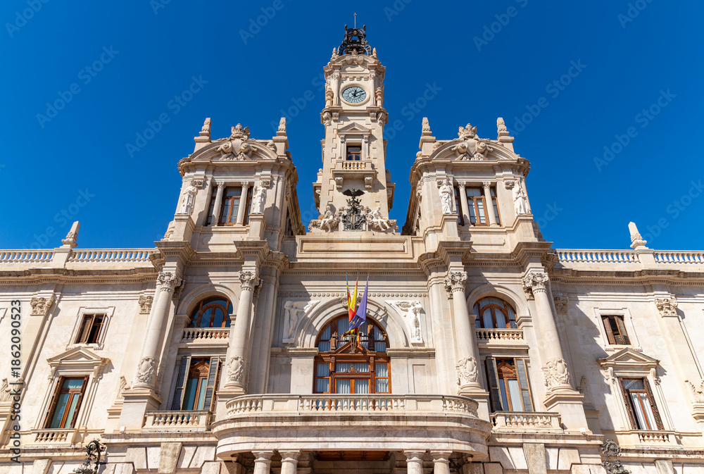 Fototapeta premium Valencia City Hall
