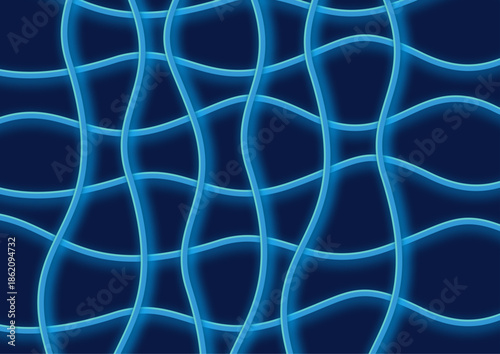 waves double neon background corporate professional colors sober business movement pattern simple palette complement shades of blue