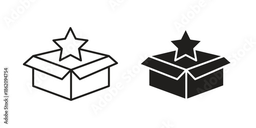 New product icons in trendy flat style. symbol for your web site design, app, UI Vector EPS 10.