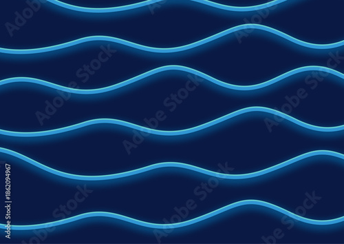waves neon background corporate professional colors sober business company movement pattern simple palette complement shades of blue