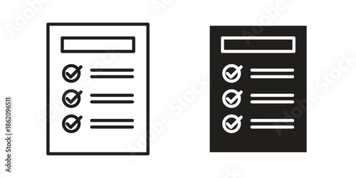 Requirements icons in trendy flat style. symbol for your web site design, app, UI Vector EPS 10.