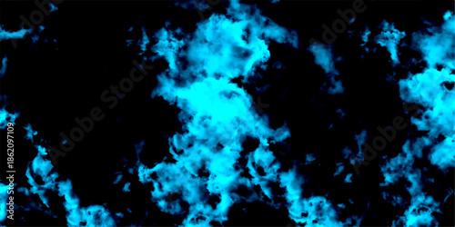 watercolor wash aqua painted texture close up, background with rays. Dark blue azure turquoise abstract grunge texture background, Abstract colorful disks on simple gradient background. 