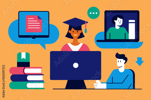 Online Learning Scenes Concept