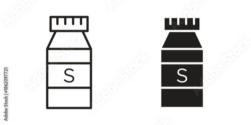 Solvent icons in trendy flat style. symbol for your web site design, app, UI Vector EPS 10.