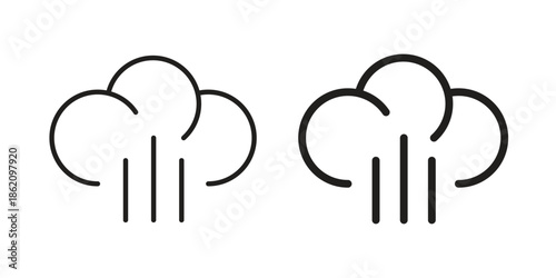 Steam icons in trendy flat style. symbol for your web site design, app, UI Vector EPS 10.