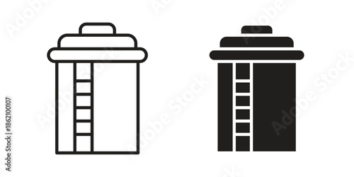 Water tank icons in trendy flat style. symbol for your web site design, app, UI Vector EPS 10.