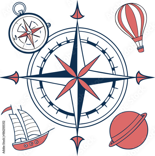 A collection of black silhouette vectors featuring Islamic architectural elements, lanterns, crescent moon, stars, and geometric patterns, ideal for Ramadan and Eid decorations.
