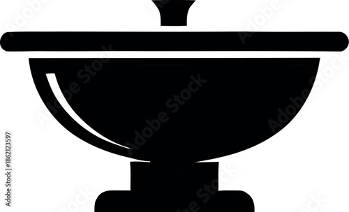 Simple bathroom sink