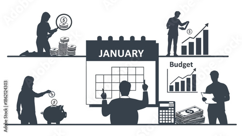 Planning and managing personal finance for january