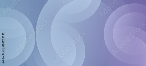 Minimalist banner background blue and purple gradations circle shape modern background memphis.vector illustration
