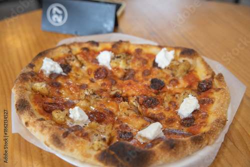 Wallpaper Mural close up of pizza Torontodigital.ca