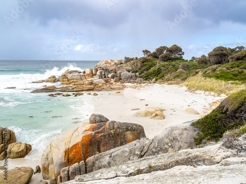 Bay of fires conservation area in Tasmania