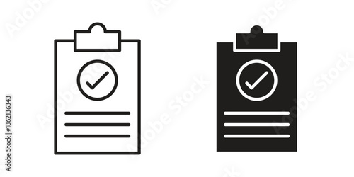 Result icons symbol template for graphic and web design