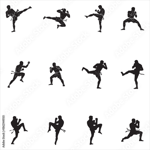 Muay Thai Clip Art