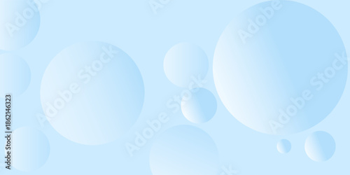 Modern geometric background gradient soft light blue bokeh for Graphic Business background hitech abstract