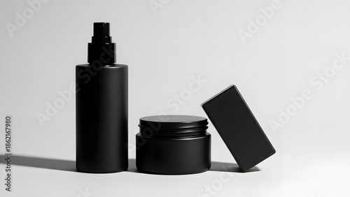 Minimal Product Packaging Mockup on Clean Background
