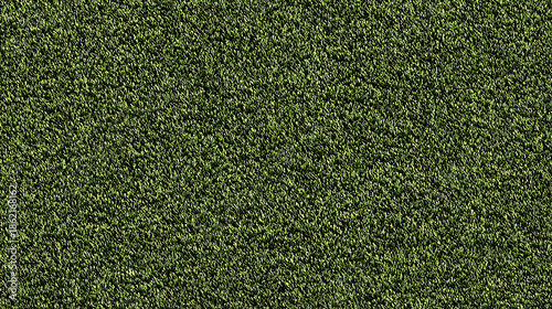 Dark Green Grass Field Texture with Subtle Lighting