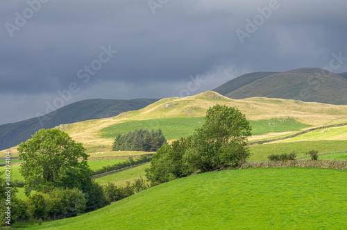 View towards the Howgills in England 