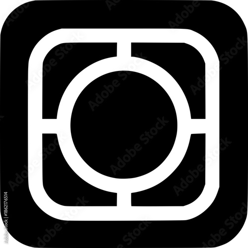 Abstract geometric design: A clean, monochrome image showcasing an abstract geometric design with intersecting lines and shapes. The design exudes simplicity and modern minimalism.